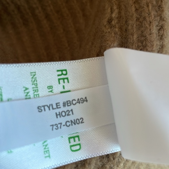 J. Crew Wool and Recycled-Cashmere Turtleneck Sweater Dress. Size XXL. NWT. - Picture 16 of 16